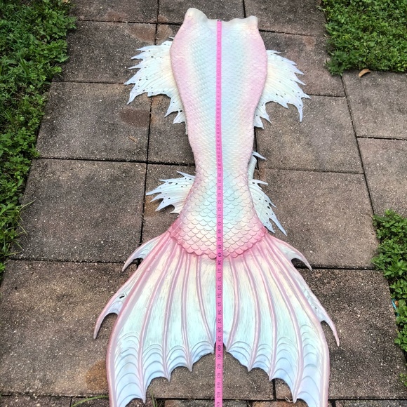 Opal Sea Dragon Merbella Studios Silicone Tail - Picture 3 of 13